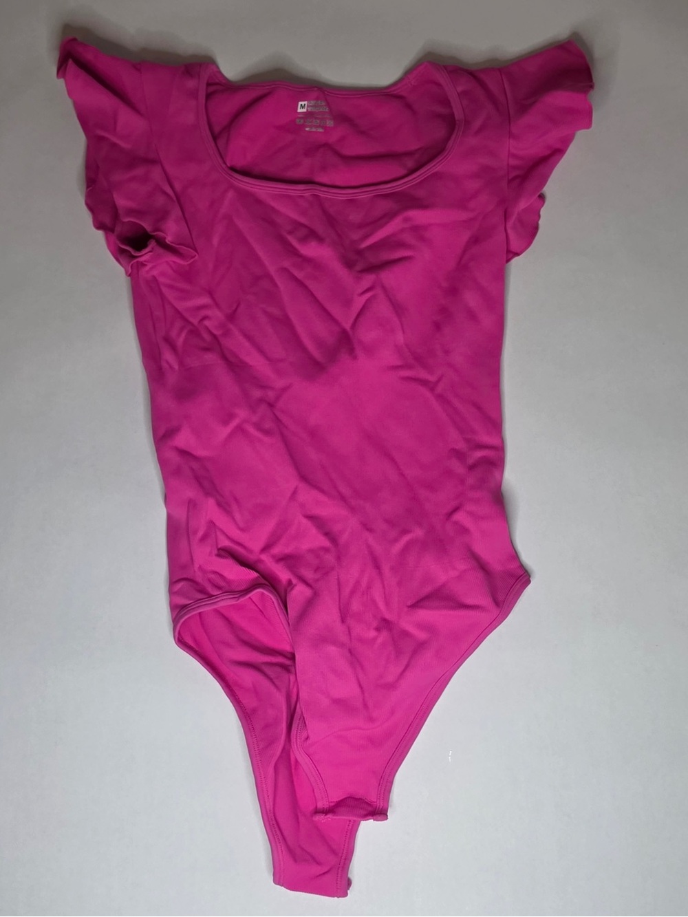 Girls' Bright Pink One-Piece Leotard